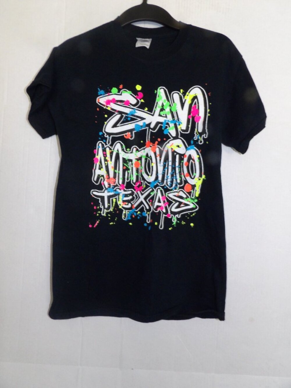 Gildan Heavy Cotton Black T-Shirt Size Small